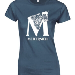 T-Shirt Ladies - Logo M - indigo