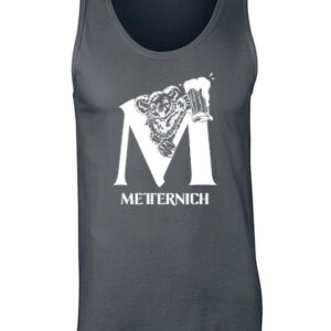 Tank Top - Logo M - charcoal