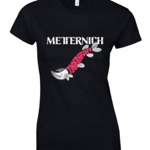 T-Shirt Ladies - Tinderhecht B - schwarz