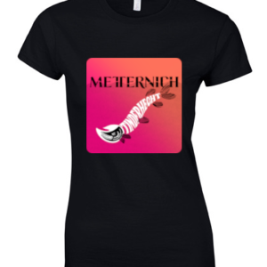 T-Shirt Ladies - Tinderhecht A - schwarz