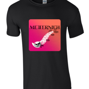 T-Shirt Men - Tinderhecht A - schwarz