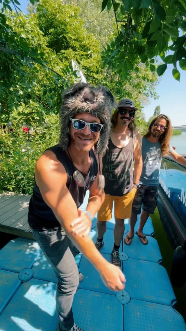 Insel muaß Insel bleiben! 🏖️🚤  #dif25 #donauinselfest @rock_antenne_oesterreich @donauinselfest_wien @motorbootfahrschulewolf