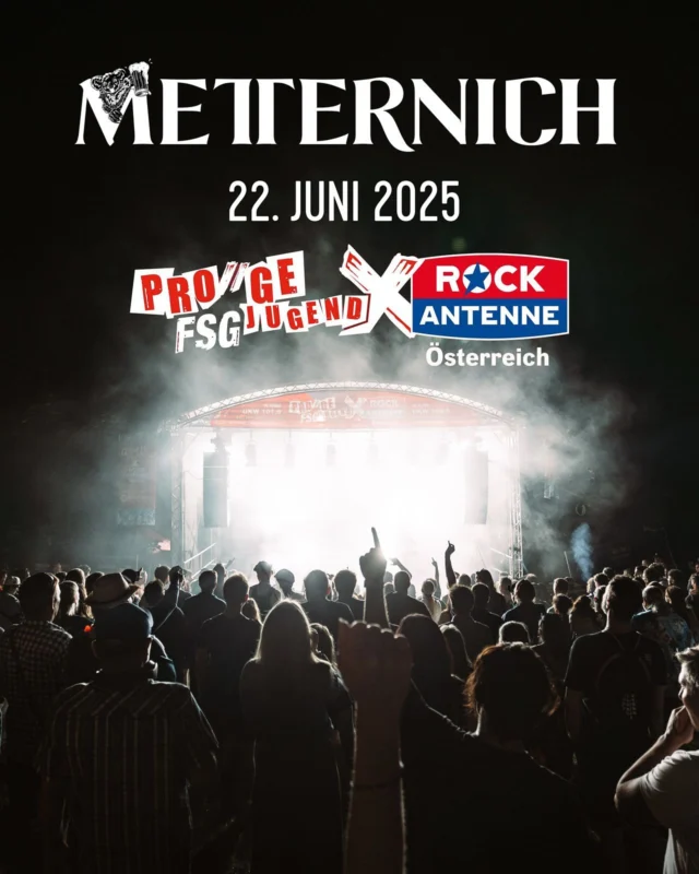 Servas @donauinselfest_wien 🏖️
Wir sehen uns am Sonntag, 22. Juni 2025 um 17:45 Uhr auf der @fsg_jugend | @proge_jugend x @rock_antenne_oesterreich Bühne! 👑📢  Erscheint zahlreich! ☝🏻  #dif25 #metternich